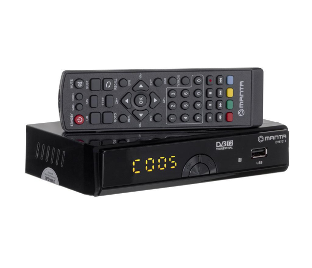 Manta TUNER DVB-T2 MANTA DVBT017 # - 1461777 - zdjęcie 3